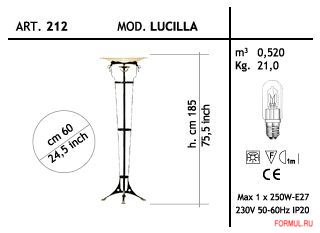   Lamp-International LUCILLA - 212