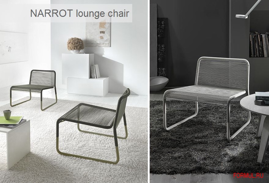  My home collection NARROT lounge chair