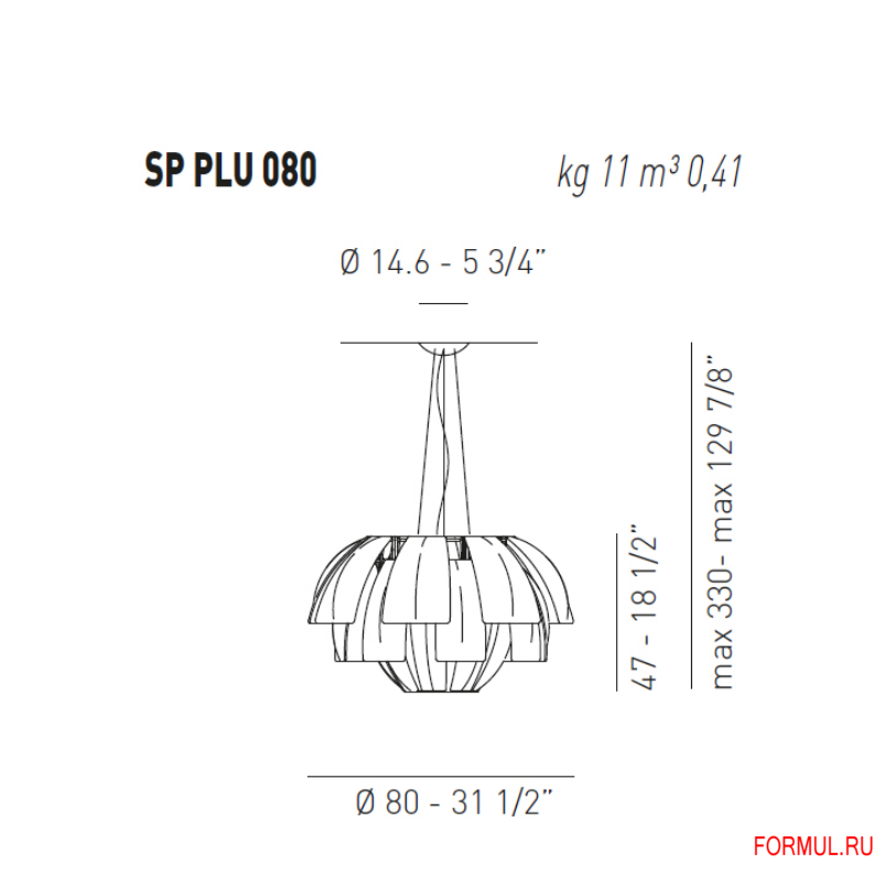  Axo light SP PLU 080