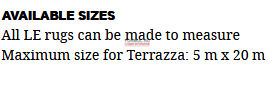  Limited Edition TERRAZZA